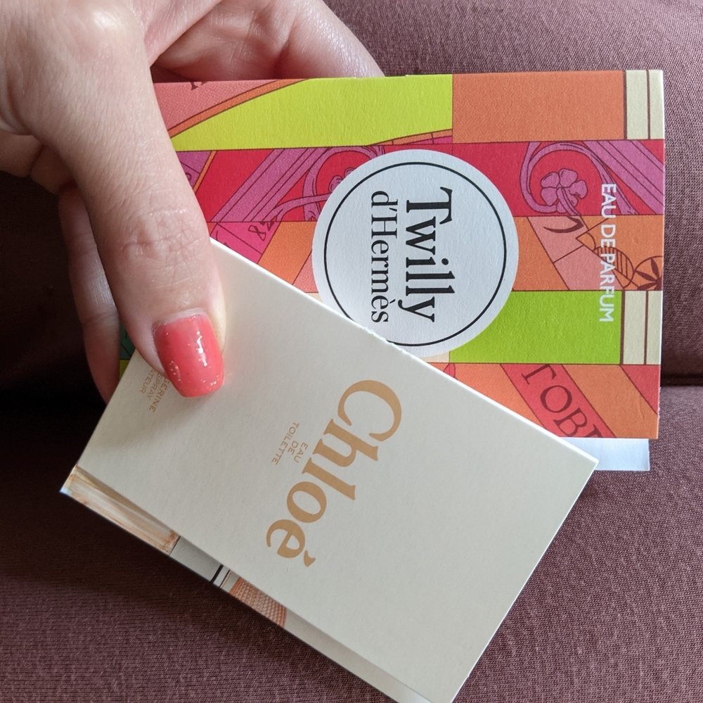 Twilly d'Hermes and Chloe scents
